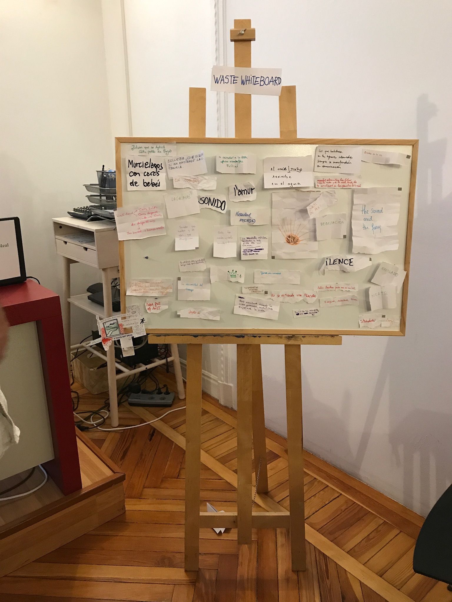 The Waste Whiteboard
